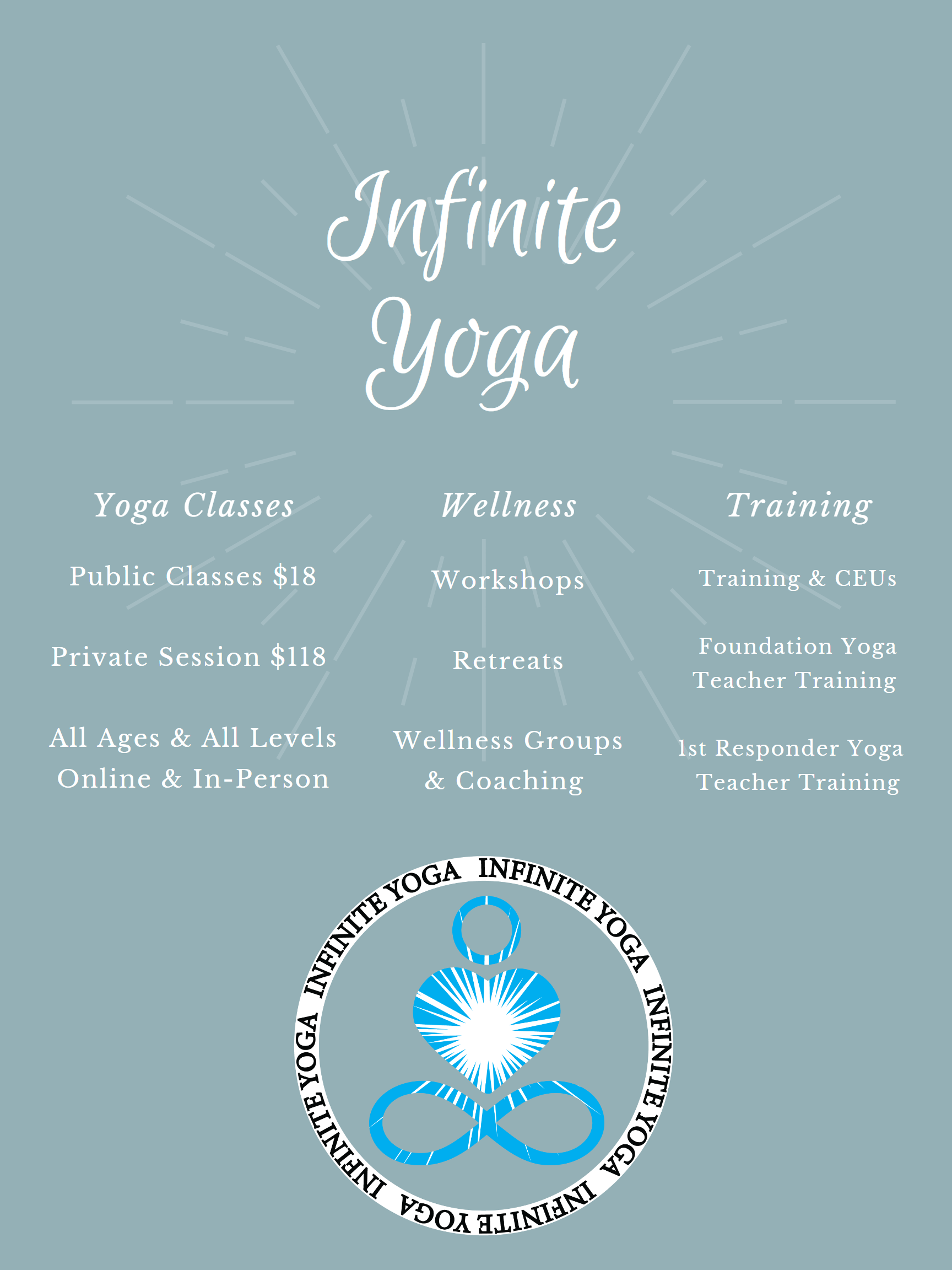 Shop - Infinite Yoga Website